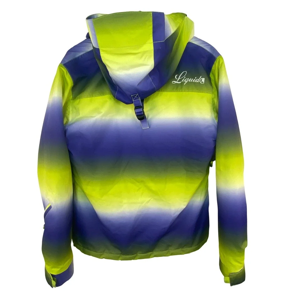 LIQUID Freerider Snowboard Jacket Mens Medium‎ Hooded Waterproof Insulated Ski